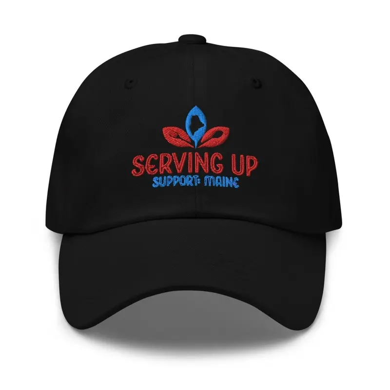 Serving Up Support: Maine Logo Hat